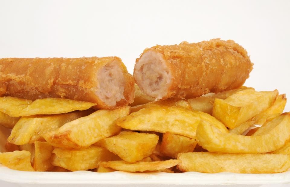 Battered Sausage & Chips