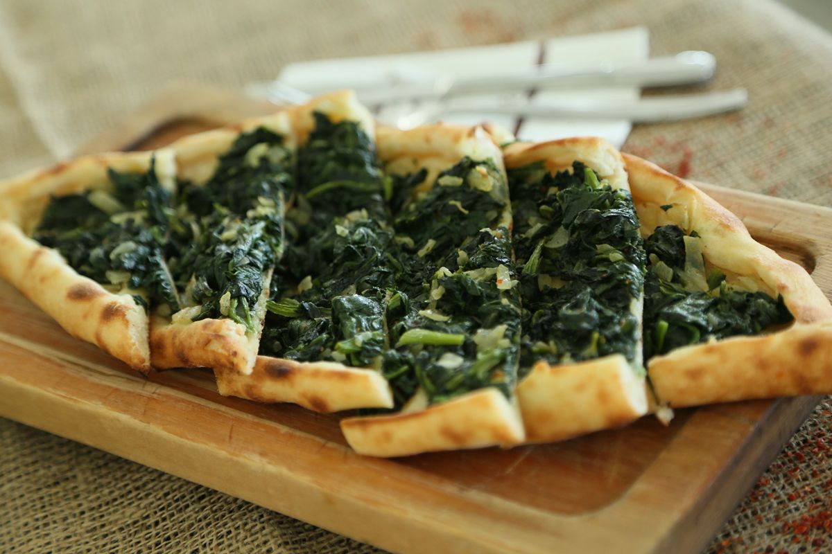 Spinach Pide