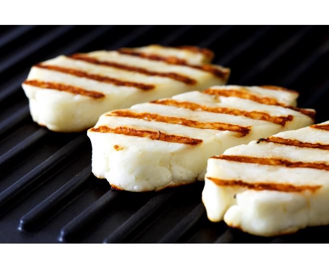 Grilled Halloumi (2 Pcs) (V)