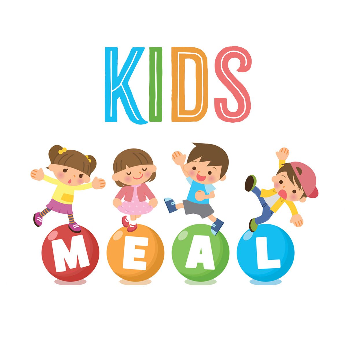 5 Pcs Chicken Nuggets Chips + Drink Kids