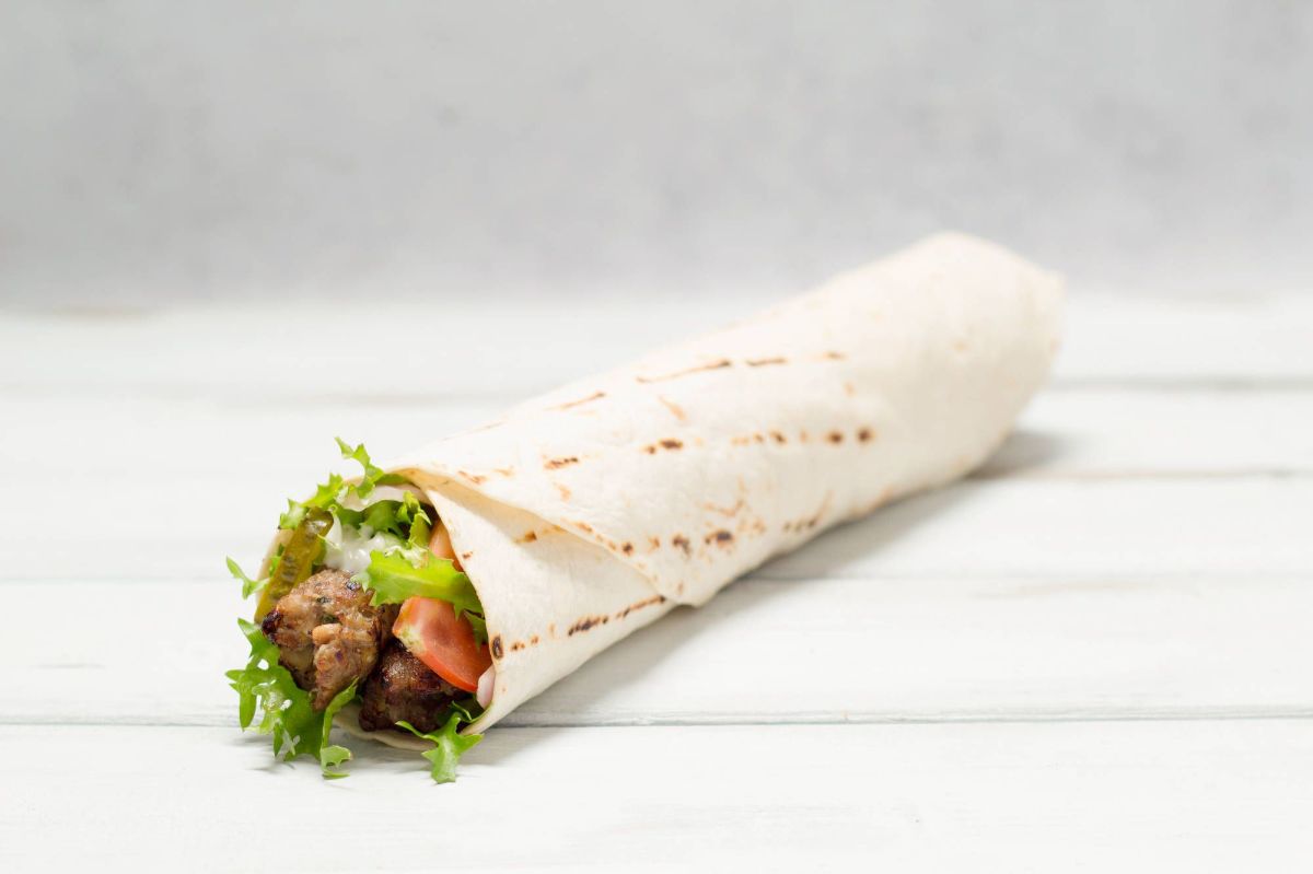 Lamb Shish Wrap