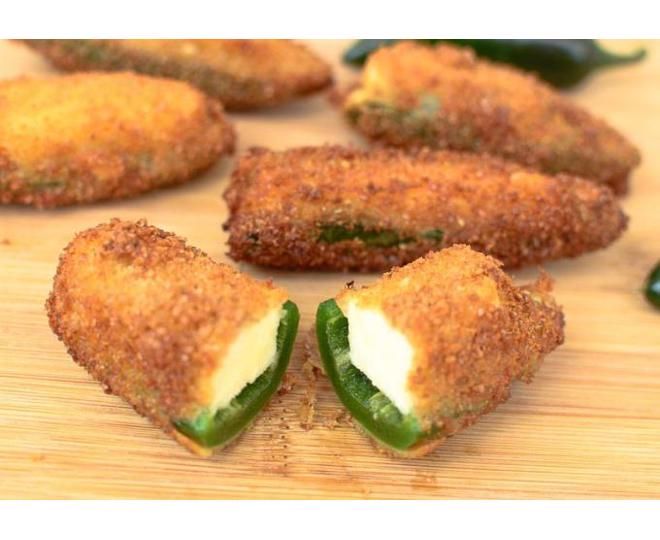 Cheesey Jalapenos (4 Pcs) (V)