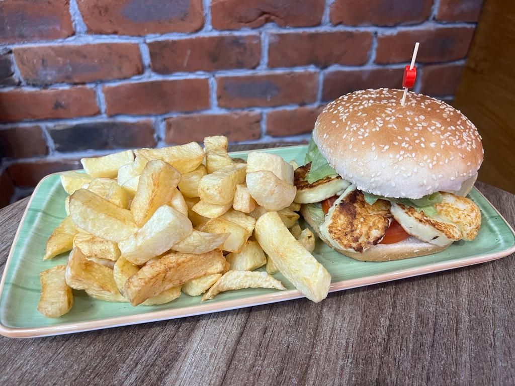 Grill Halloumi Burger