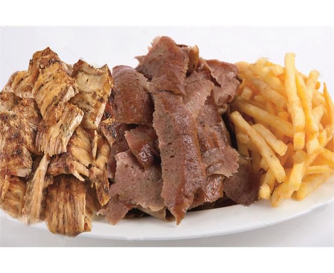 Mixed Doner Meat & Chips