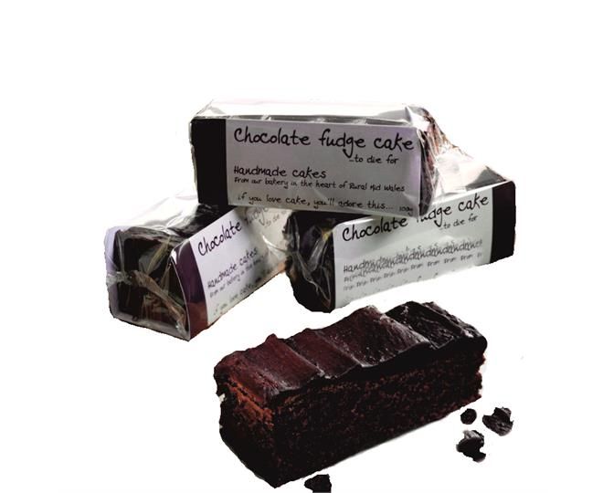 Brownie Chocolate Fudge Cake (Slice)