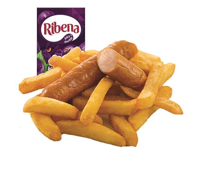Kids Sausage and Chips