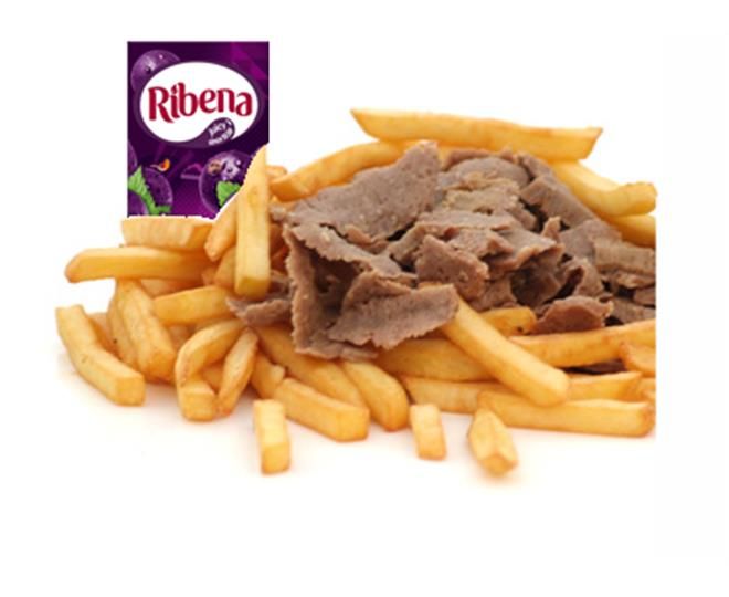 Kids Doner Meat and Chips