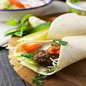 Kofte Shish Wrap