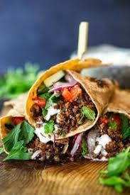 Lamb Shish Wrap