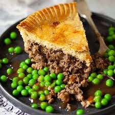 Chopped Beef & Onion Pie