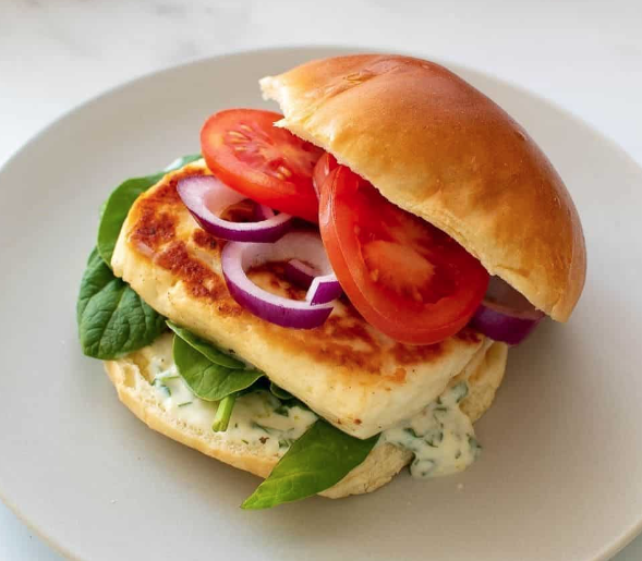 Halloumi Burger