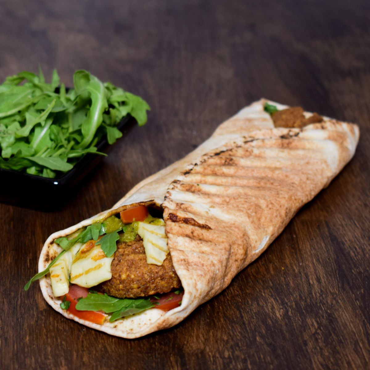 Falafel & Halloumi Wrap