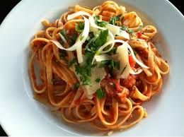 Fettuccine Amatriciana
