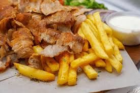 Lamb Doner Meat + Chips