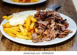 Chicken Doner Meat + Chips