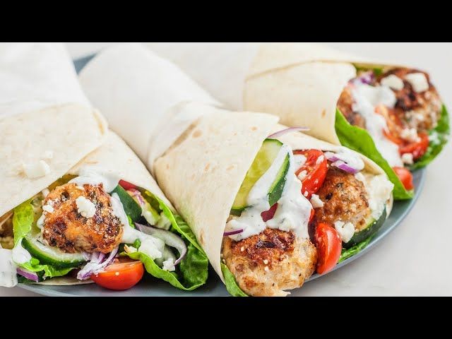 Lamb Doner Wrap
