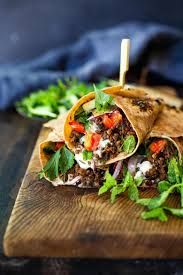 Lamb Shish & Halloumi Wrap