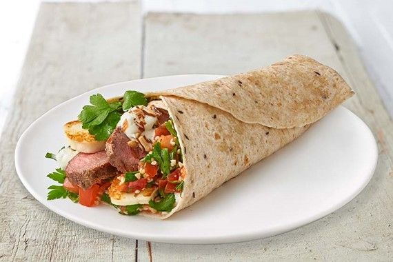 Lamb Doner & Halloumi Wrap