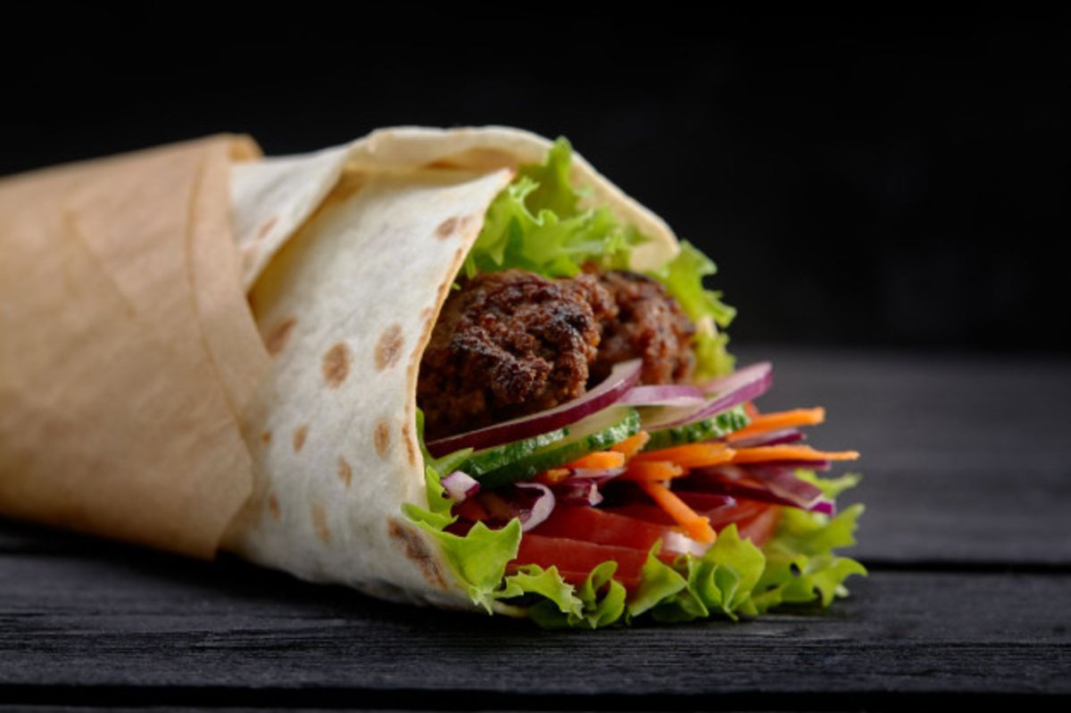 Lamb Kofte Wrap