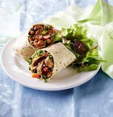 Lamb Kofte & Halloumi Wrap