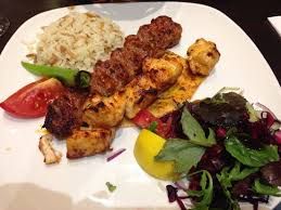 Lamb Shish and Chicken Shish