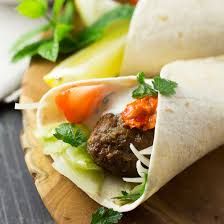 Kofte Kebab Wrap