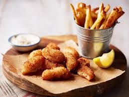  Scampi + Chips (9PCS)