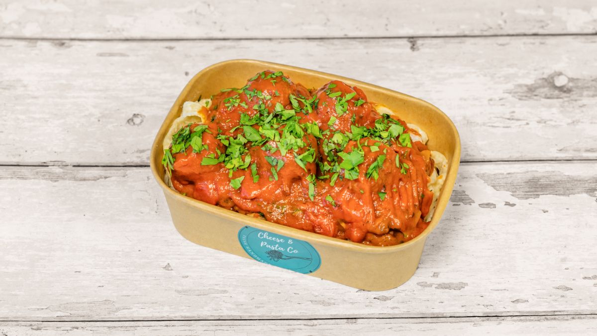 Tomato Kissed Meatballs