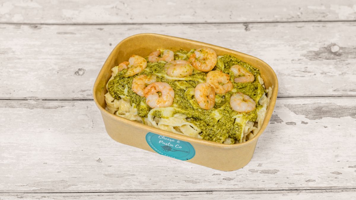 Pesto Prawn Sensation