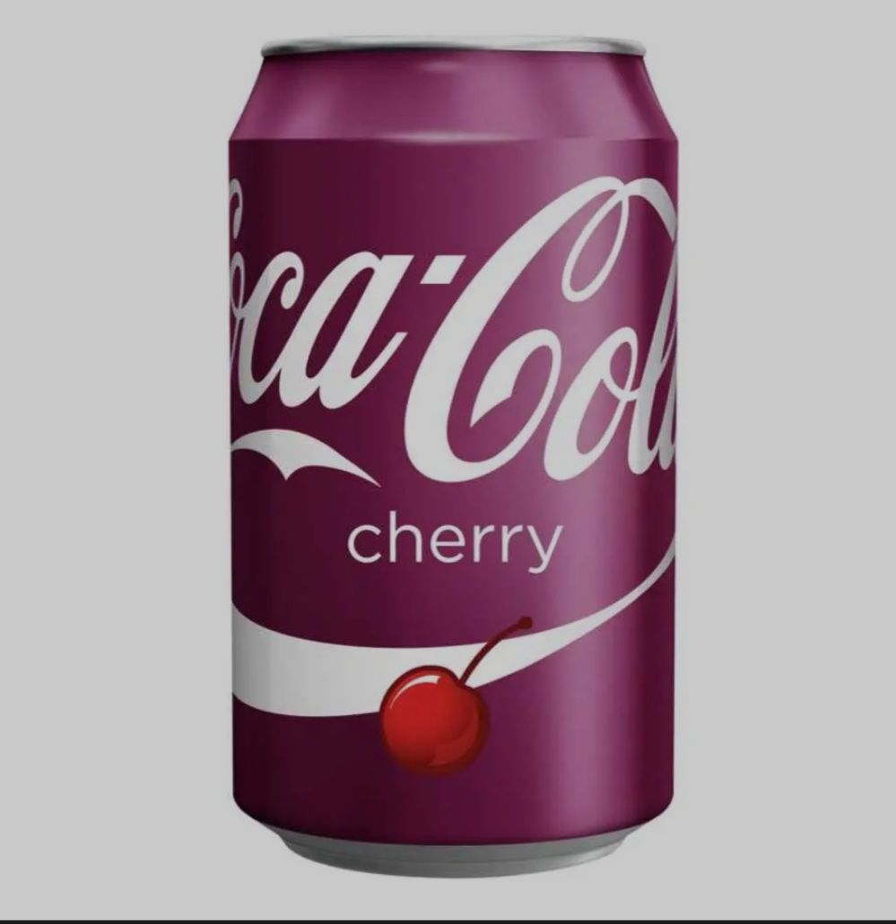 Cherry Coke Can