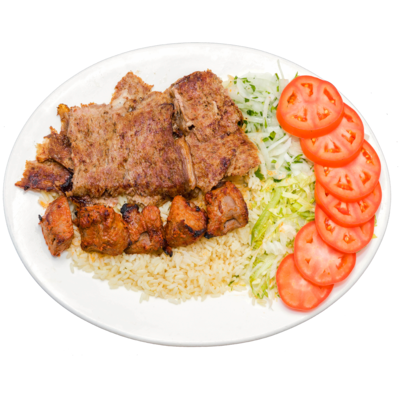 Lamb Shish & Lamb Doner