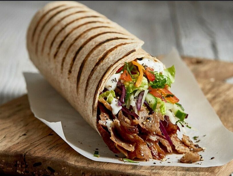 Lamb Doner Wrap