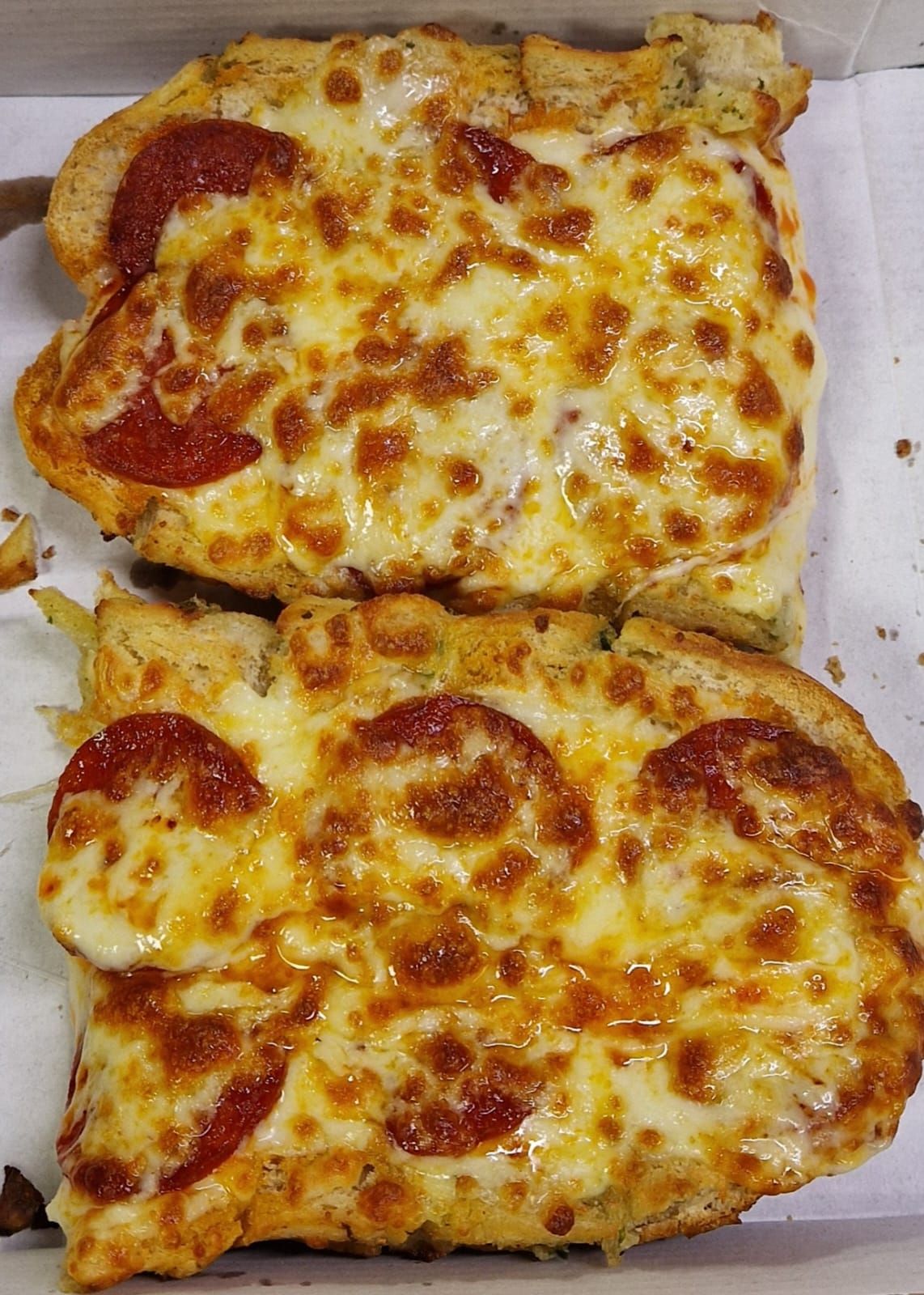 Garlic Baguette Cheese Pepperoni