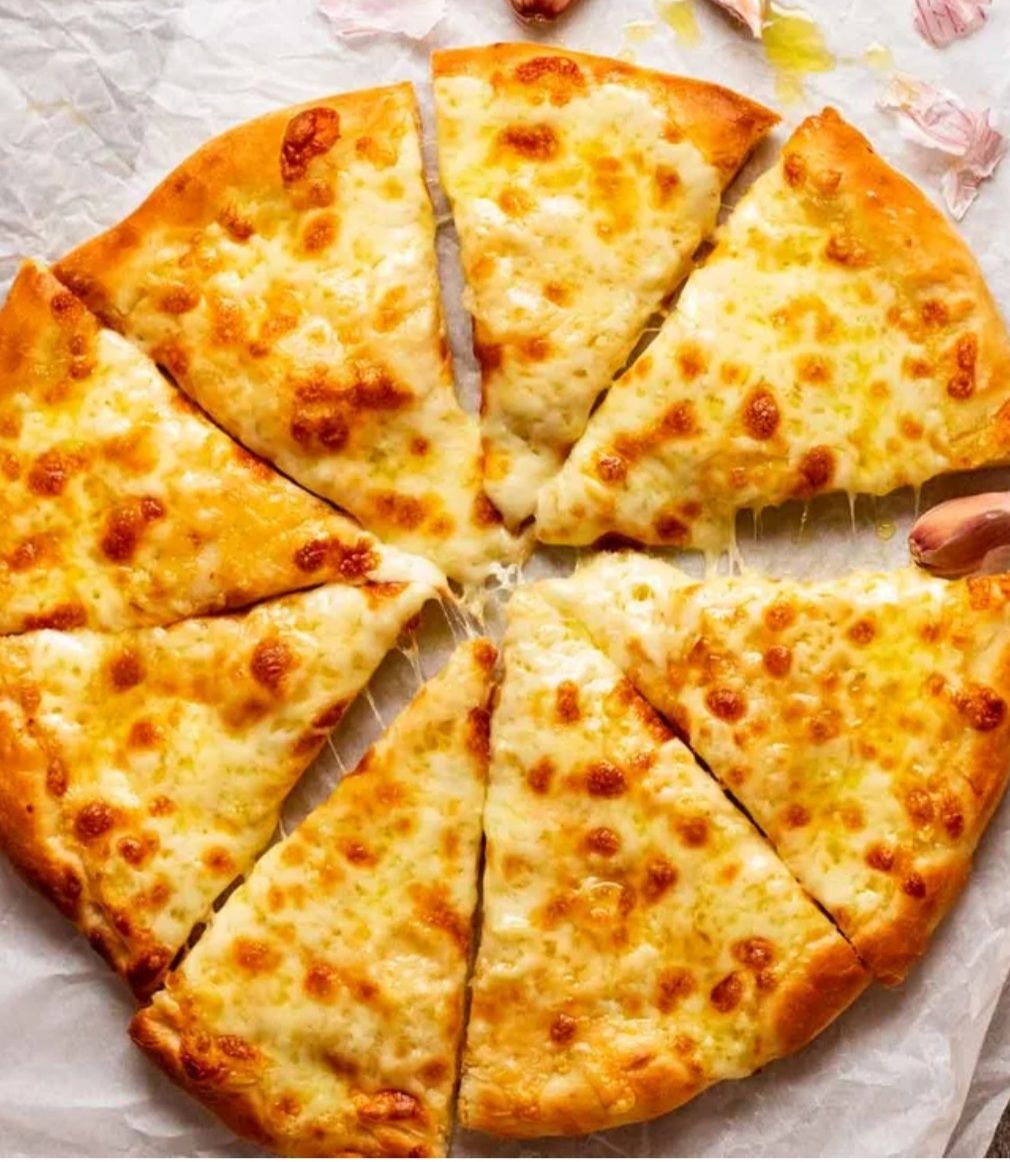 Garlic Pizza With Cheese