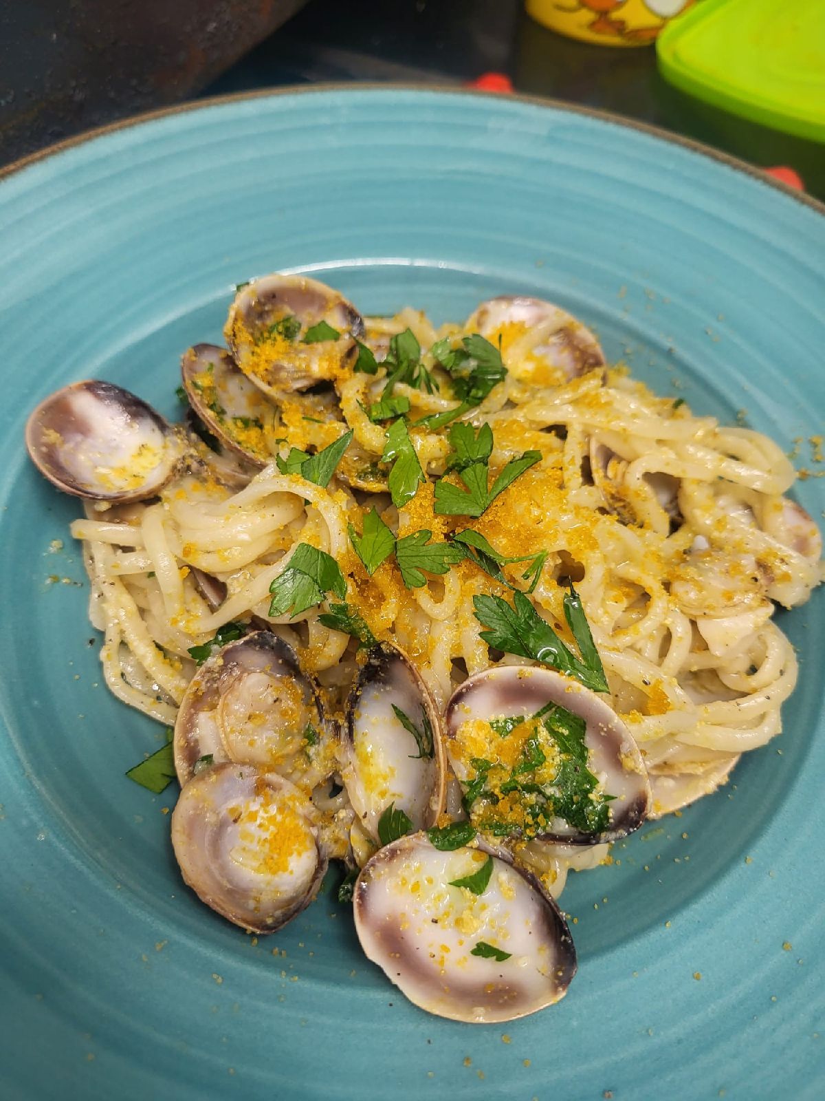 Linguine Vongole Bottarga