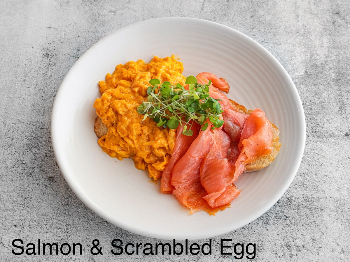 Salmon Scrambled Eggs