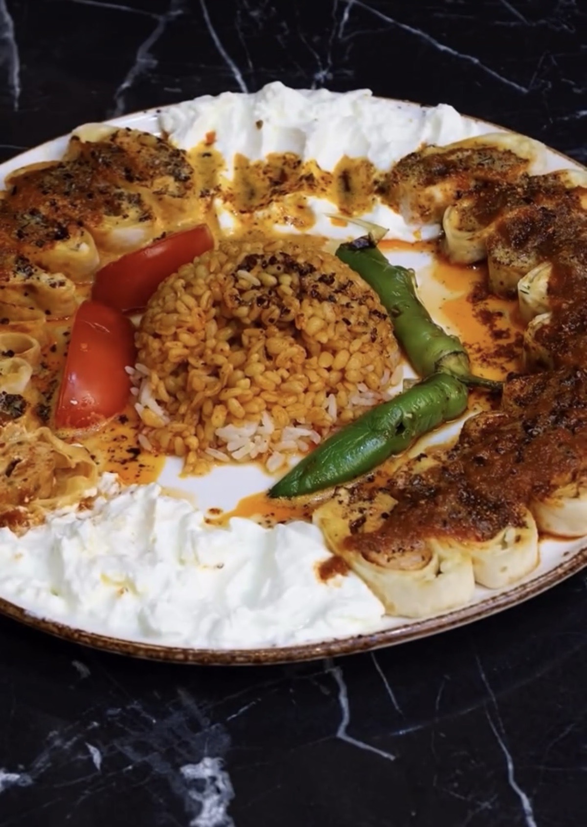 Lamb Kofte Wrap Beyti