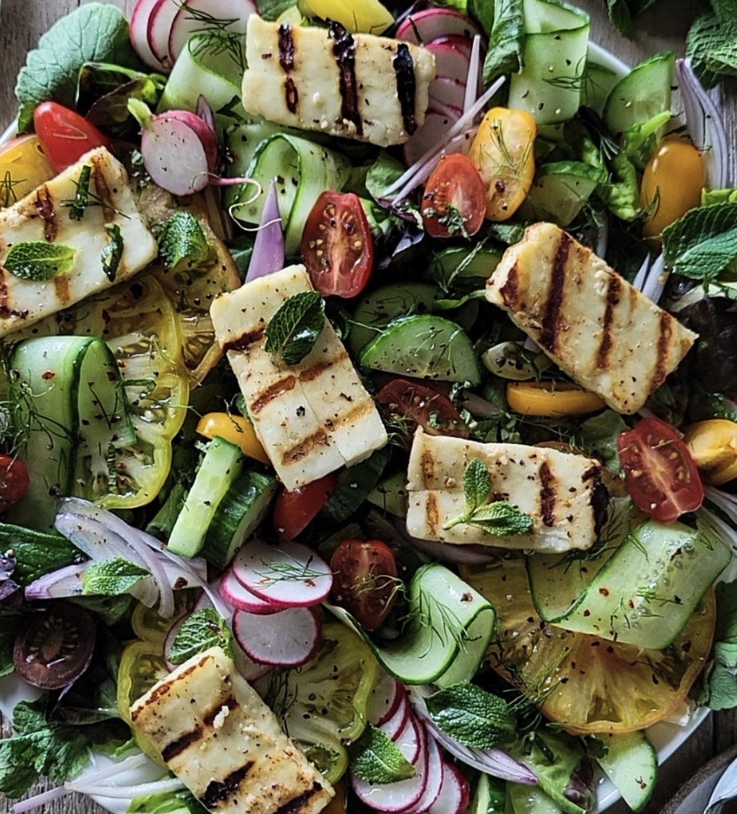 Halloumi Salad