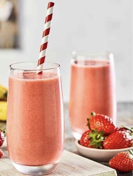 Strawberry Split Smoothie