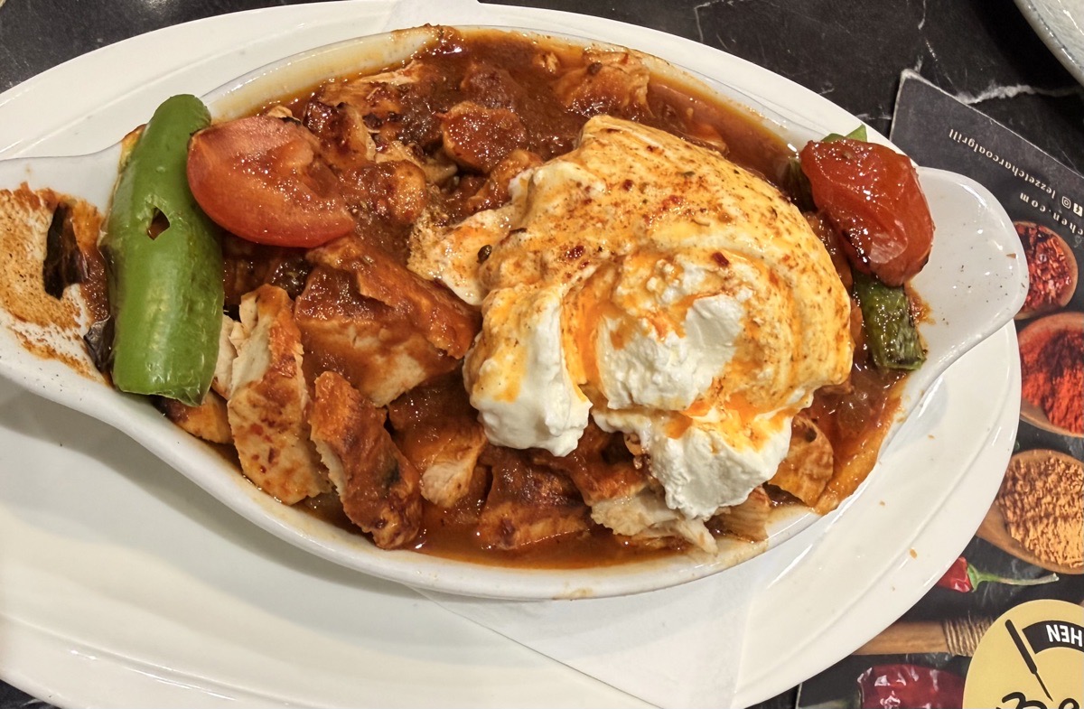 Chicken Shish With Sauce