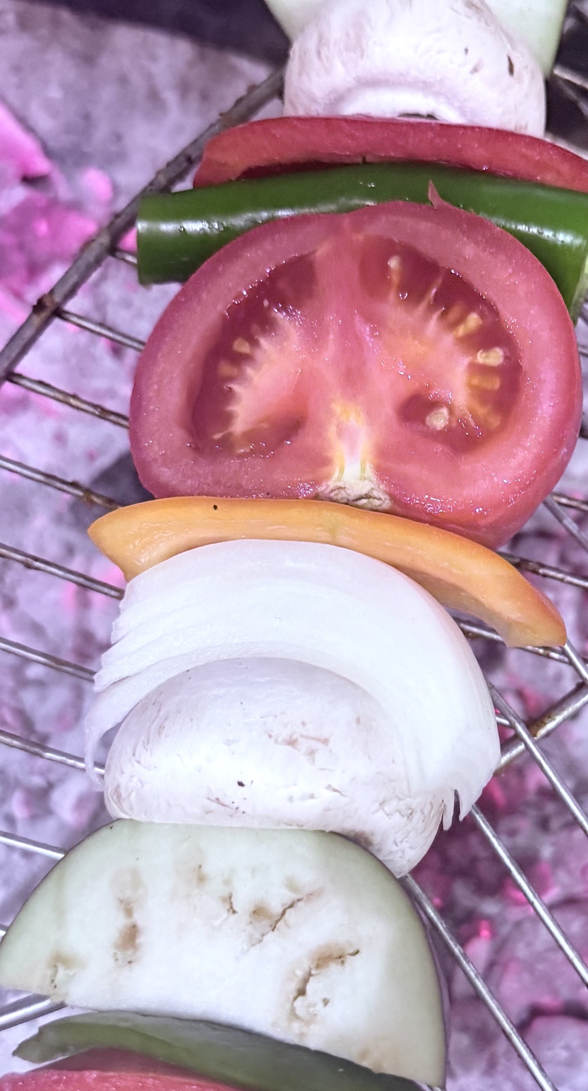 Vegetable Shish Wrap