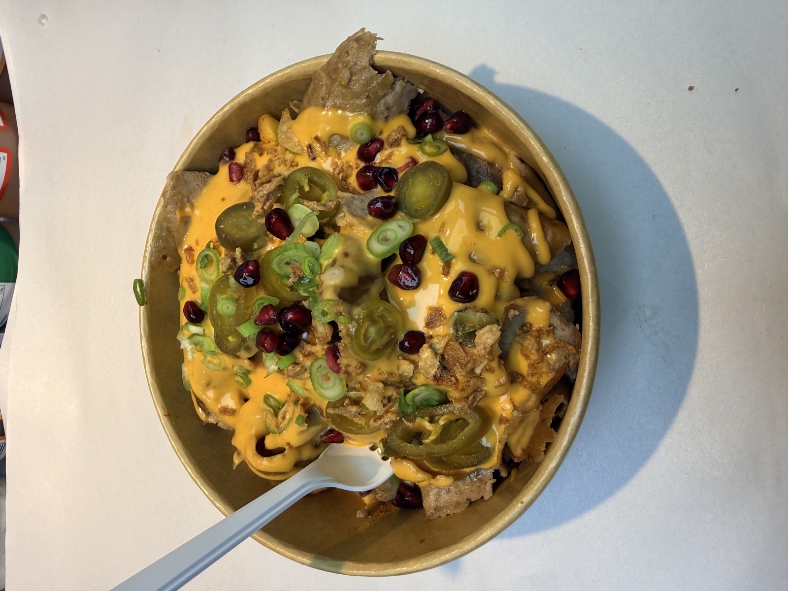 Doner with Curly Fries Nacho