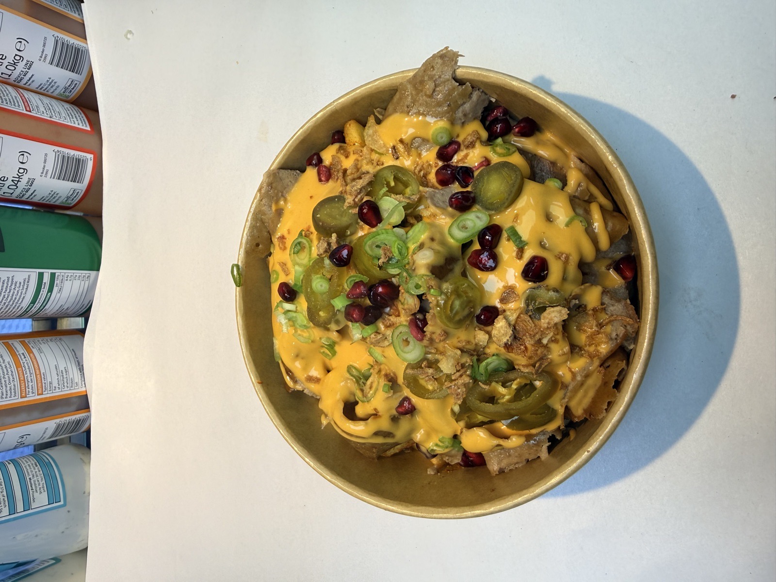 Popcorn Chicken with Chips Nacho