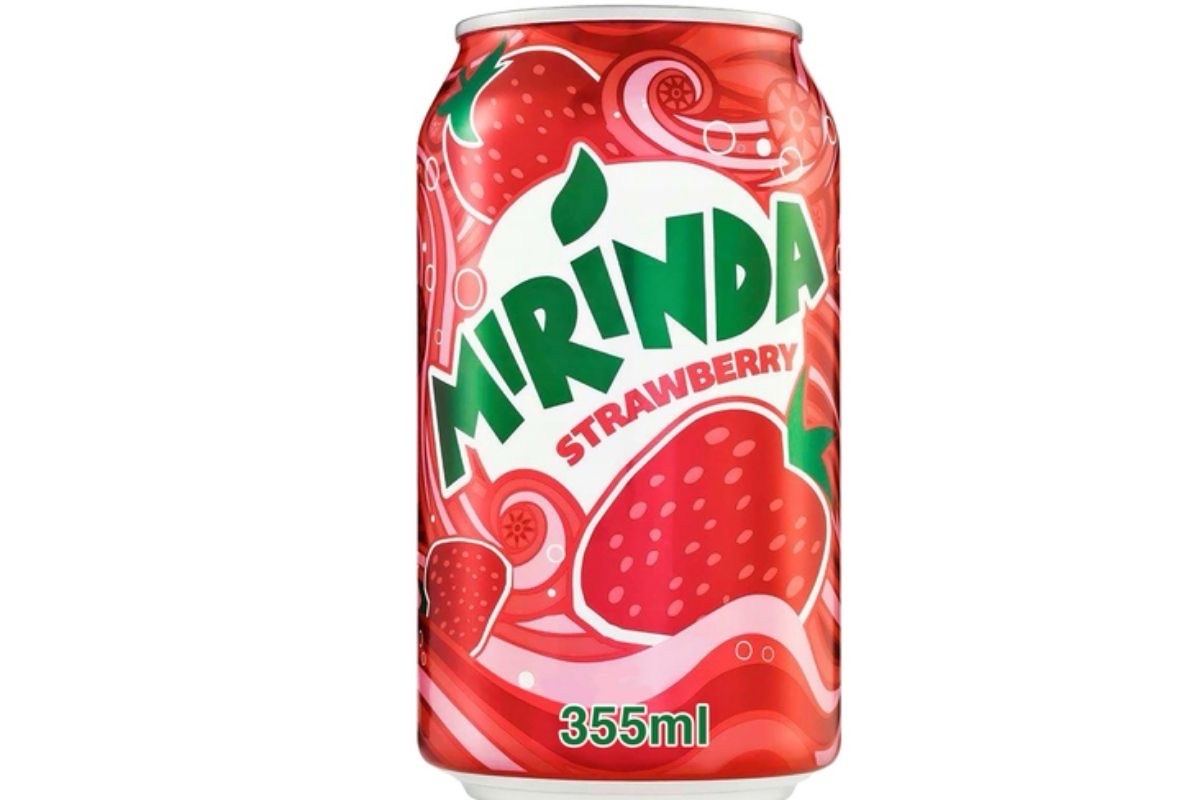 Strawberry Mirinda Can