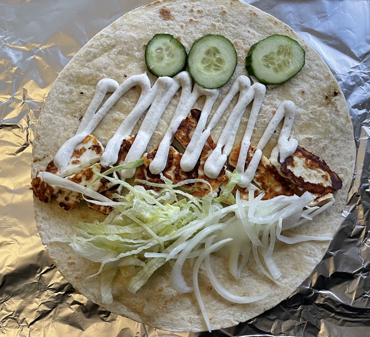 Halloumi Wrap 