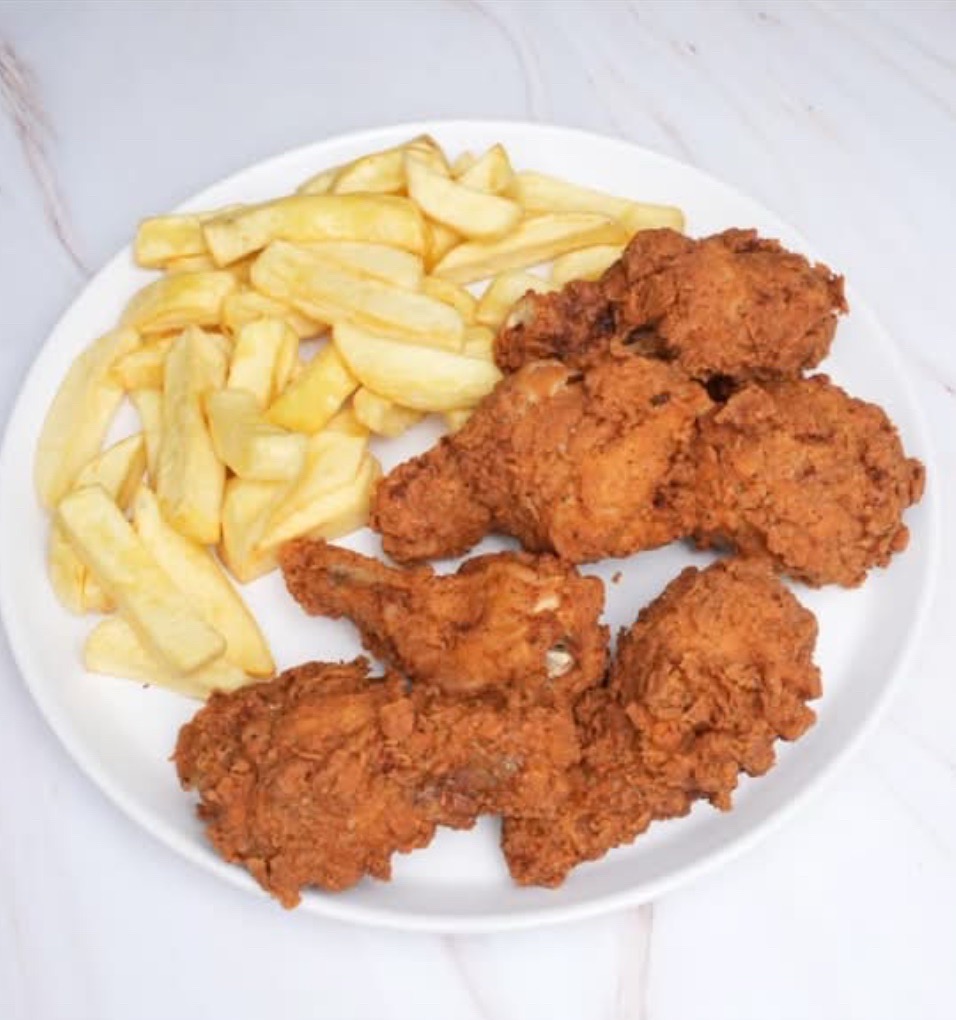 6 Pcs Spicy Wings & Chips