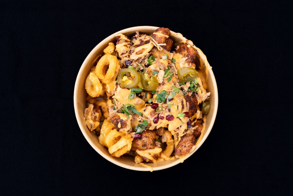 Nacho Bowl Doner With Curly Fries