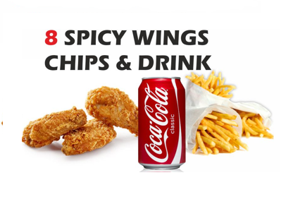 Combo 2 wings