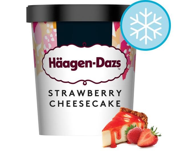 Strawberry Cheesecake Haaggen Dazs Ice Cream