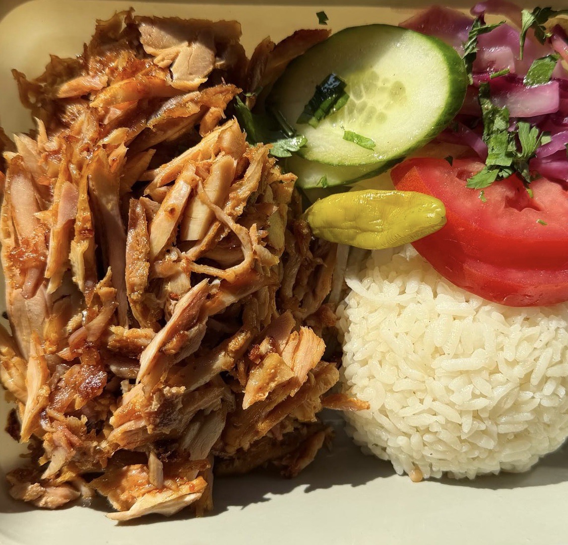 Chicken Doner on Rice